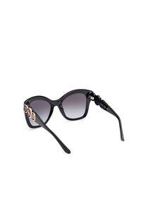 Guess INIETTATO - Occhiali da sole - glossy black smoke gray