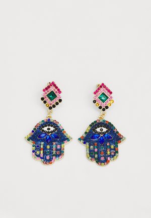 PCOLISE EARRINGS - Korvakorut - gold coloured/multi