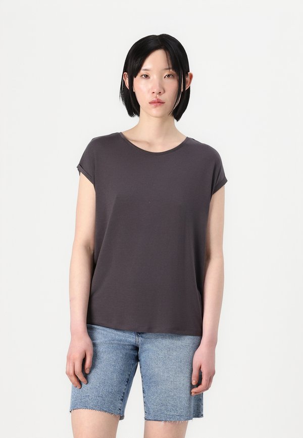 VMAVA PLAIN NOOS - Basic T-shirt - asphalt