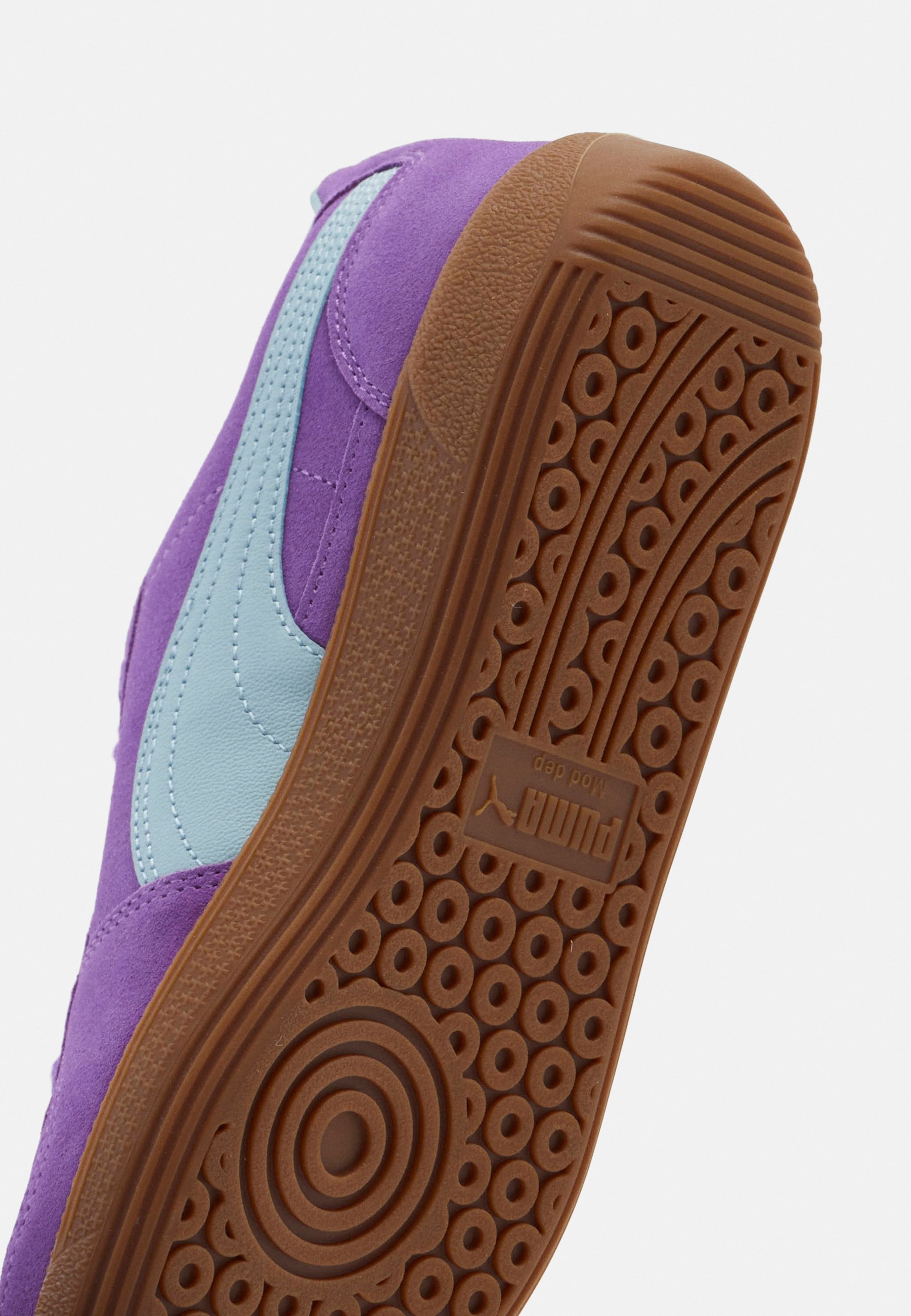 Puma PALERMO UNISEX - Trainers - ultraviolet/turquoise surf/gold