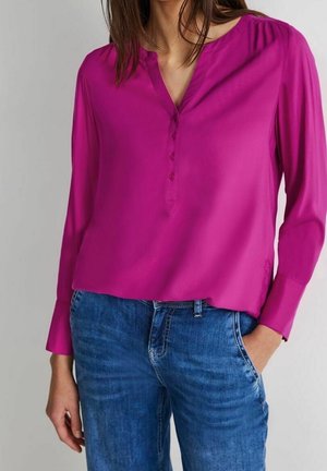 Blouse - mottled pink