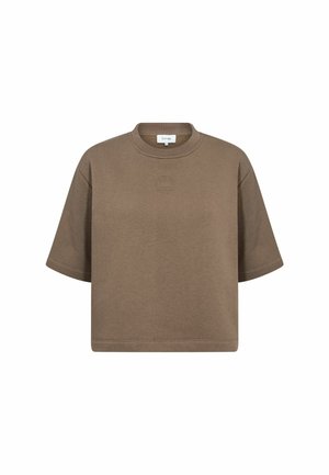 Levete Room, LR-NUKA 28 - T-shirt basique - chocolate chip