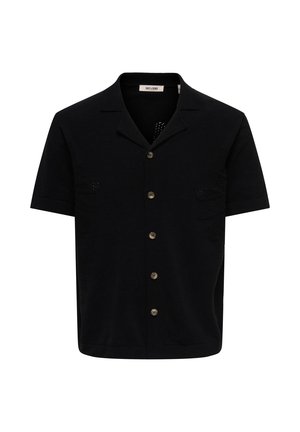 Only & Sons, Knitted neck ONSJAM Knit - Chemise - black