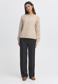 Fransa Kardigán - feather gray mix