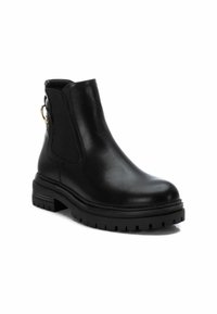 XTI Botines con plataforma - black