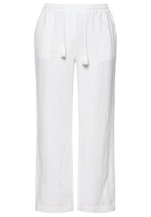 Ulla Popken Stoffhose - white