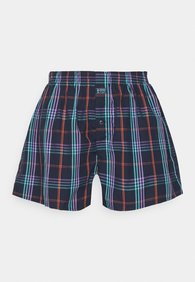 Herren Unterhosen | Jockey 3 PACK Boxershorts blue haze/blau - NE46658 Herren Unterhosen | Jockey 3 PACK Boxershorts blue haze/blau - NE46658