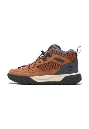 LOW BUNGEE - Baskets montantes - dark orange nubuck