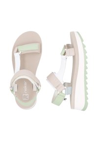 Rieker Sport RIEMCHEN - Sandales à plateforme - weiss