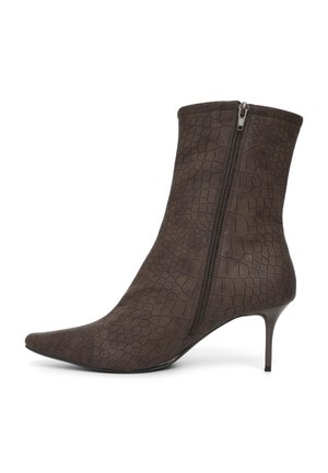 Calliope, CALZATURA TINTA UNITA - Classic ankle boots - var marrone scuro