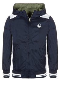 United Colors of Benetton Välikausitakki - dunkelblau/khaki