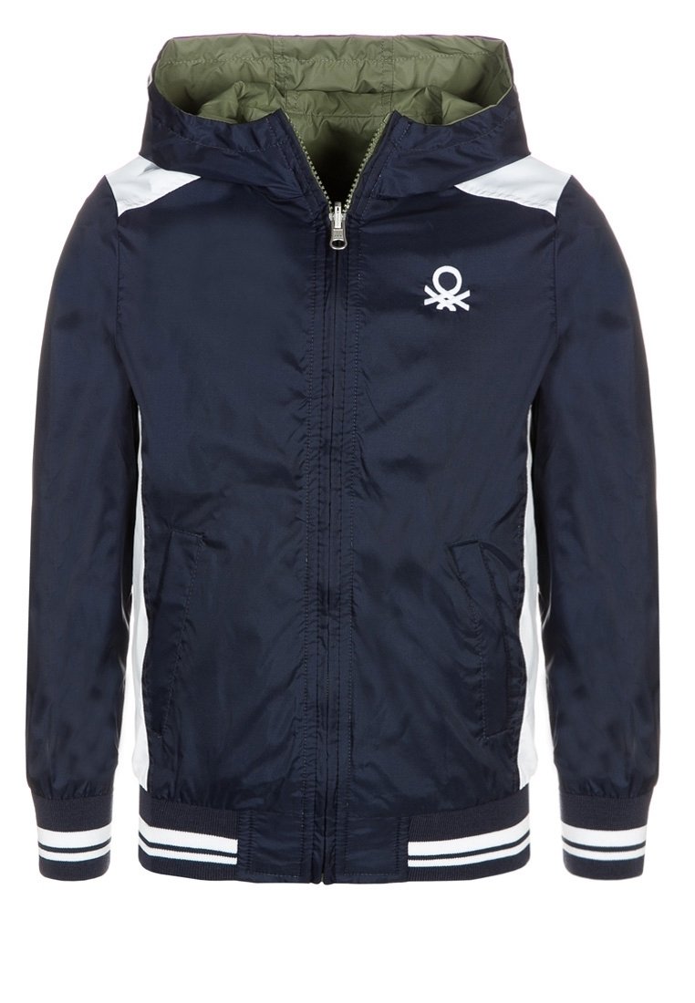 United Colors of Benetton Välikausitakki - dunkelblau/khaki