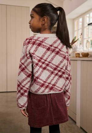 Next, REGULAR FIT - TARTAN CHECK - Jersey de punto - grey