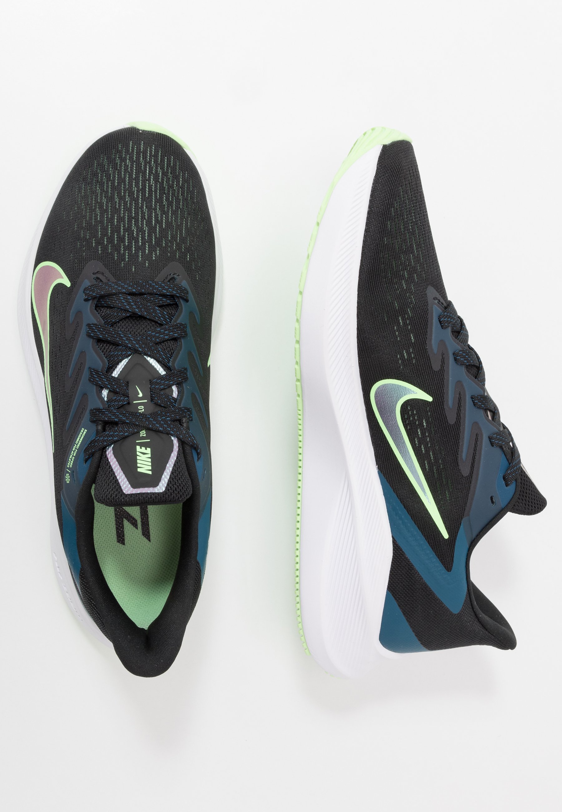 ZOOM WINFLO 7 Neutrala löparskor blackvapor greenvalerian blue ZOOM WINFLO 7 Neutrala löparskor blackvapor greenvalerian blue
