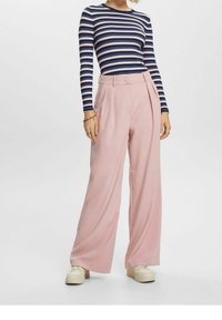 Esprit Collection Tygbyxor - mottled pink