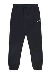 Zwarte trainingsbroek van katoen, met een elastische tailleband met trekkoord, zijzakken en geribbelde boorden. "Billabong" logo aan de voorkant.