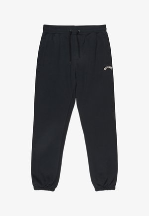 Sorte sweatpants lavet af bomuld, med elastisk talje med snortræk, sidelommer og ribbestrikkede manchetter. "Billabong" logo foran.