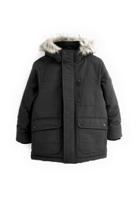 Next - SHOWER RESISTANT FAUX FUR PARKA COAT - Zimski kaput - black Minijatura 1