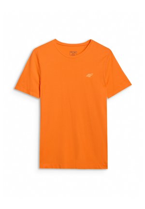 4F, 4F KOSZULKA DO BIEGANIA SZYBKOSCHNĄCA MĘSKA - T-shirt de sport - orange