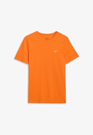 4F, 4F KOSZULKA DO BIEGANIA SZYBKOSCHNĄCA MĘSKA - T-shirt de sport - orange