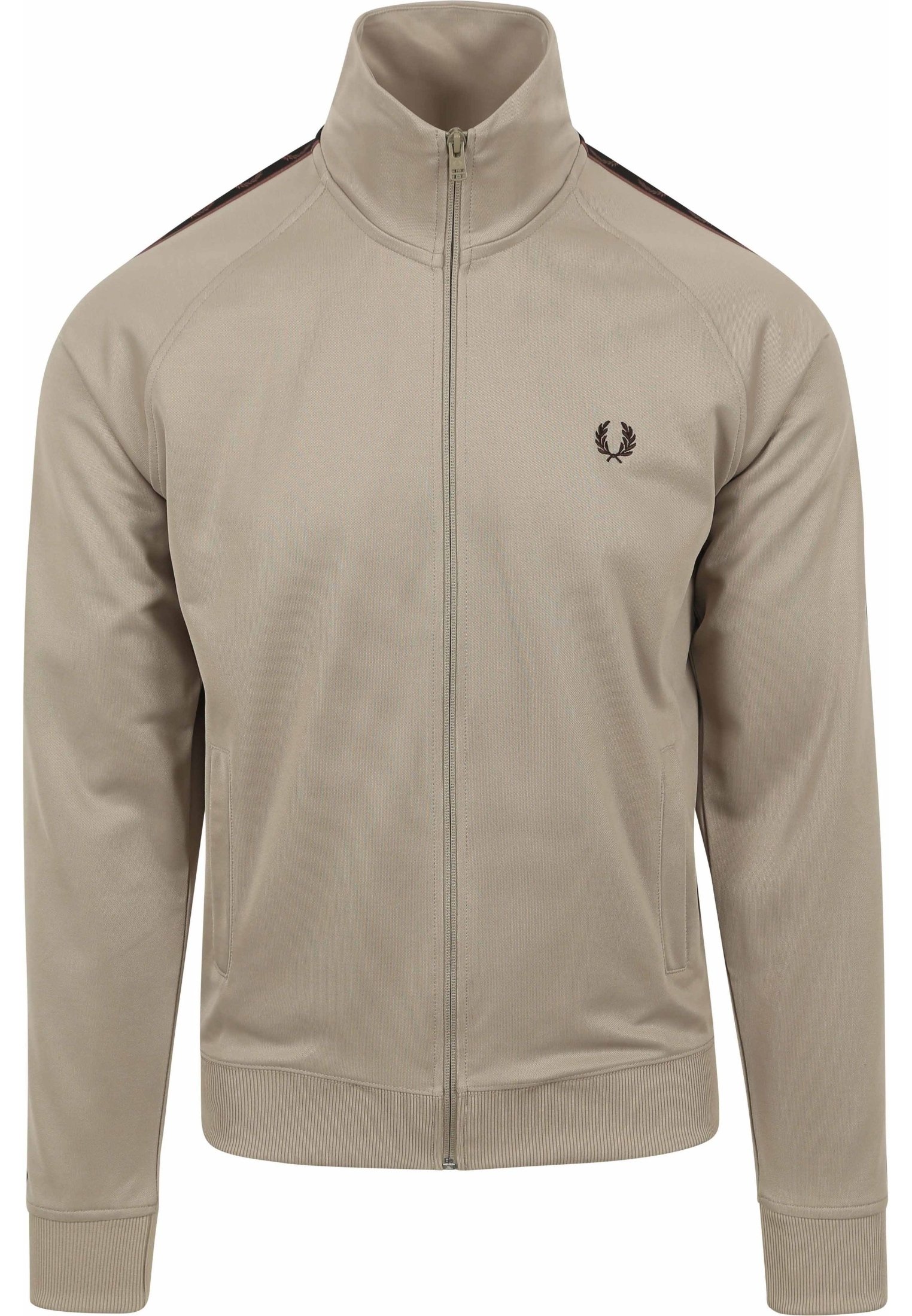 ウォーキング・ランニングウェア Portugal FRED PERRY track top beige S Portugal】FRED PERRY track top S