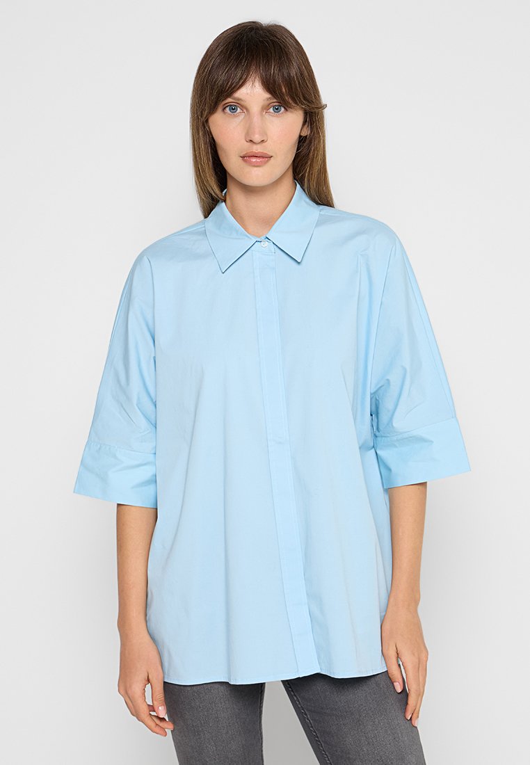 dreimaster Overhemdblouse blauw