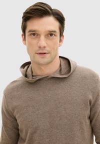Oscar Jacobson PASCAL - Hoodie - walnut beige