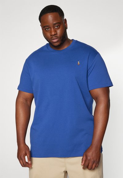 Polo Ralph Lauren Big & Tall SOFT COTTON CREWNECK T-SHIRT - Basic póló - beach royal