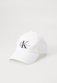 MONOLOGO EMBROIDERY BASEBALL - Gorra - bright white