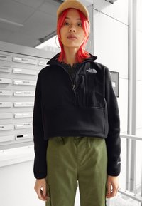 The North Face - DENALI CROP - Fleece jumper - black Thumbnail Image 1