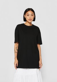 Urban Classics - BOYFRIEND TEE - Lihtne T-särk - black Väikepilt 1