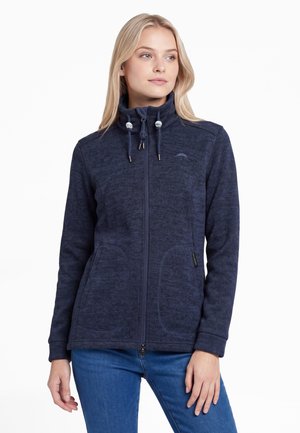 Schmuddelwedda SCHMUDDELWEDDA JACKET - Strickjacke - navy melange