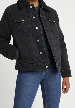 Chaqueta de entretiempo - black denim