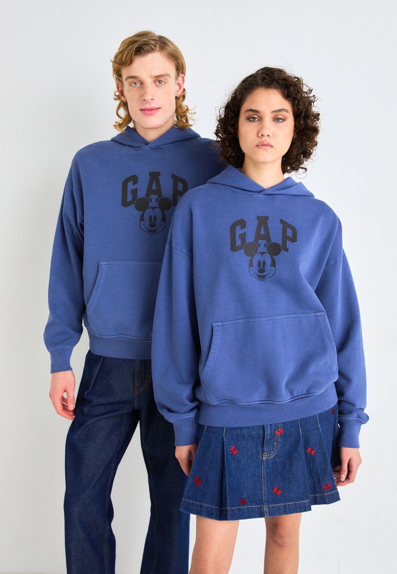 GAP MICKEY HOODIE UNISEX - Mikina s kapucňou - navy uniform