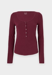 Ikke valgt, maroon banner