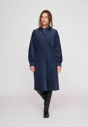 Skjortekjole - navy blazer
