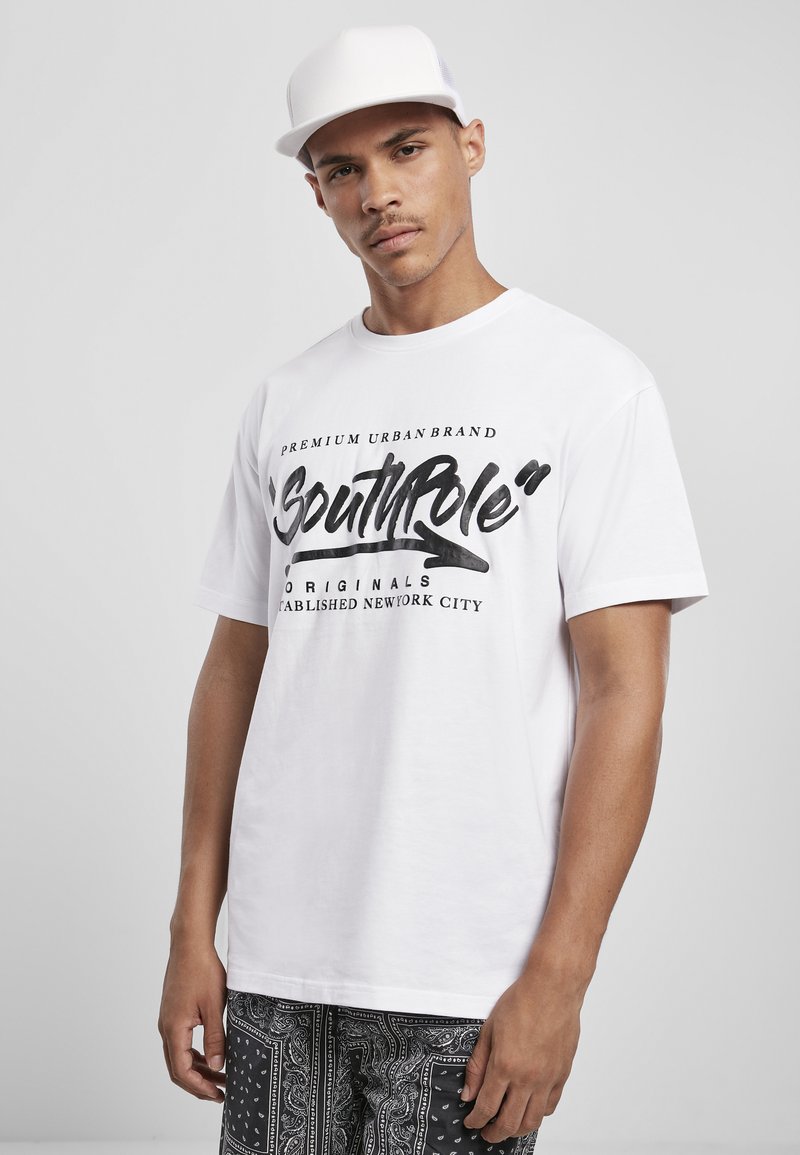 Southpole T-shirts print - white