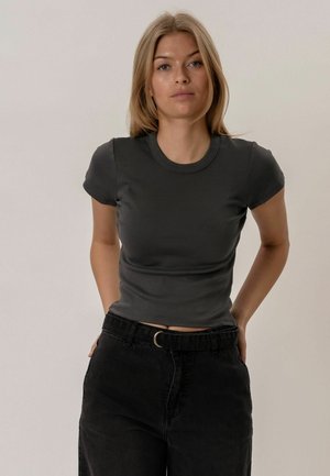 ITS MAY, VEGA T-SHIRT - Camiseta básica - dark grey