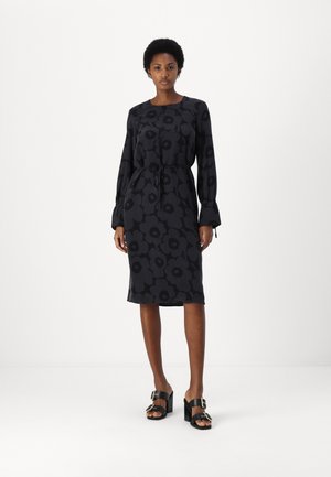 Marimekko LAHJAT UNIKKO - Jerseykjole - dark grey/black