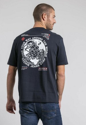 Ritchie Jeans T-shirt basique - bleu marine
