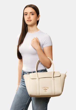 U.S. Polo Assn., U.S. POLO ASSN. TASCHE STANFORD DOUBLE HANDLE BAG - Sac à main - off white