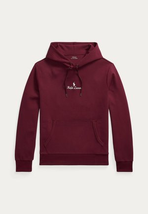 Felpa con cappuccio - bordeaux