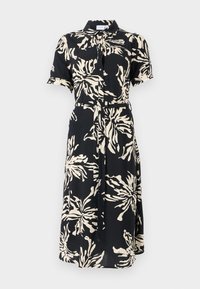 VIALA - Skjortklänning - black/birch