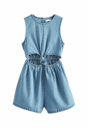 TWIST KNOT PLAYSUIT  - REGULAR FIT - Buksedragter - blue denim