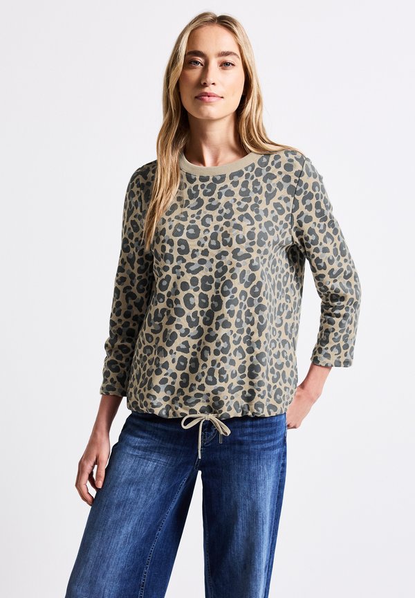 Leopard Print Pullover Mit Animal Muster Next Langarmshirt Animal