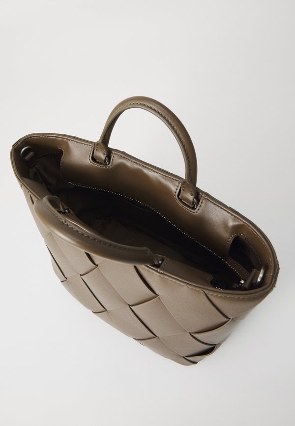 MEDIUM TOTE - Handbag - teak3