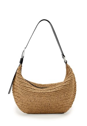 LUNA PAPER SHLDR - Handtas - biscuit brown