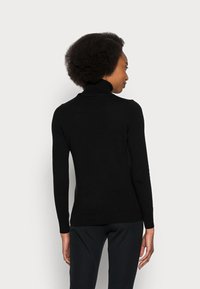GANT ROLLNECK - Camisola - black