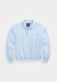 WIMBLEDON FLEECE LONG SLEEVE POLO SHIRT - Langarmshirt - southport blue