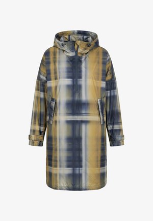 LAURASØN, OMBRE PLAID RAIN PONCHO - Impermeable - pale yellowy green